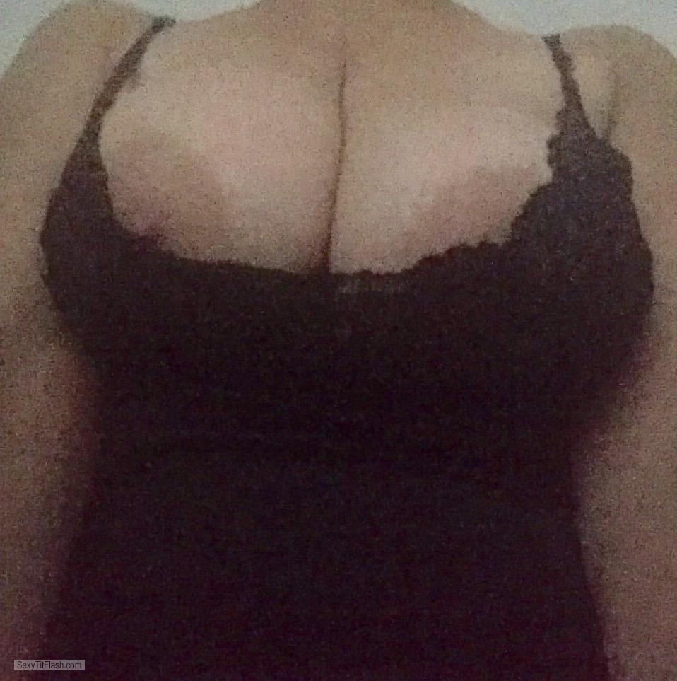 Tit Flash: My Very Small Tits (Selfie) - Lucious from United States